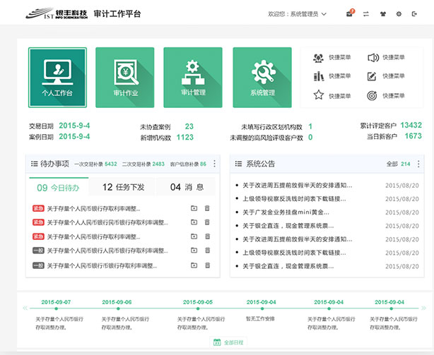 銀豐新融審計(jì)監(jiān)控管理平臺(tái)銀豐審計(jì)反洗錢(qián)平臺(tái)設(shè)計(jì)