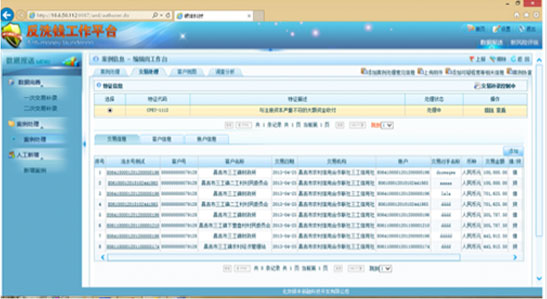 銀豐新融審計(jì)監(jiān)控管理平臺(tái)銀豐審計(jì)反洗錢(qián)平臺(tái)設(shè)計(jì)
