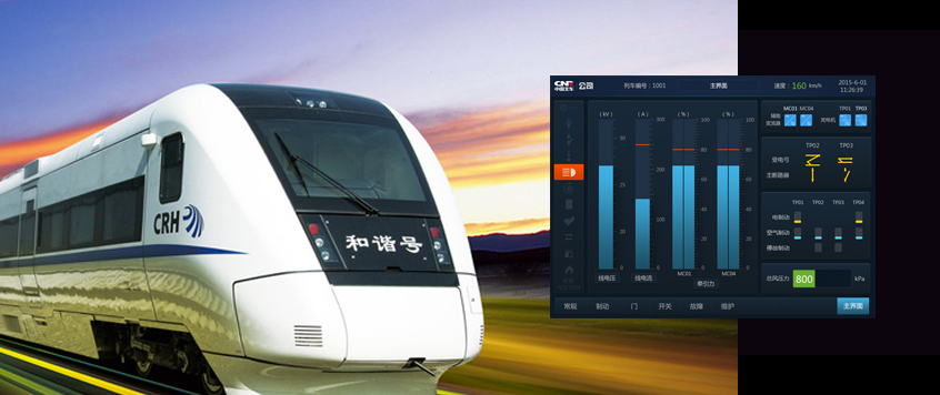 中國中車 城軌車及動車顯示屏界面設(shè)計及QT、Codesys、Fltk界面及控件開發(fā)